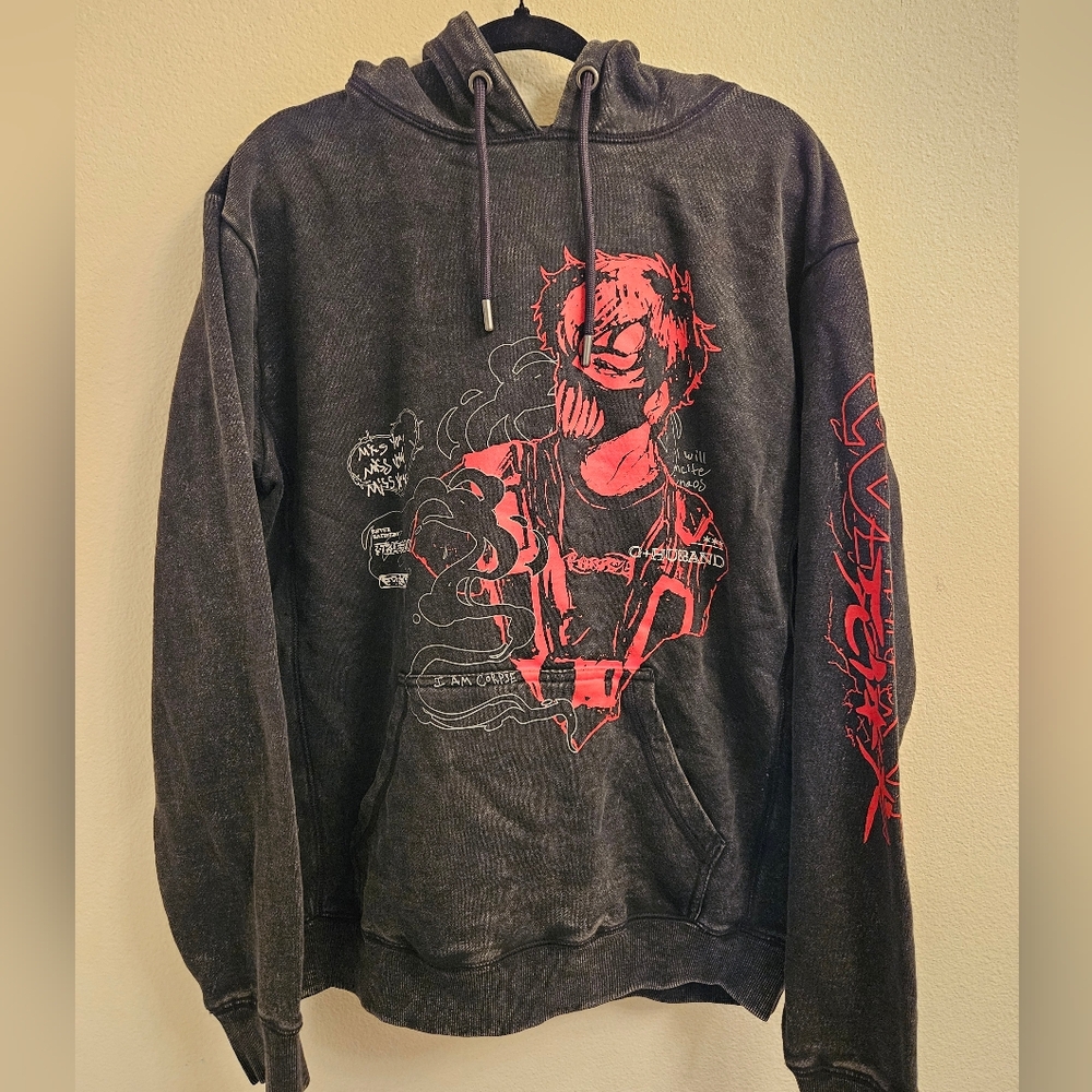 Corpse Husband Authentic Hoodie Size M euc